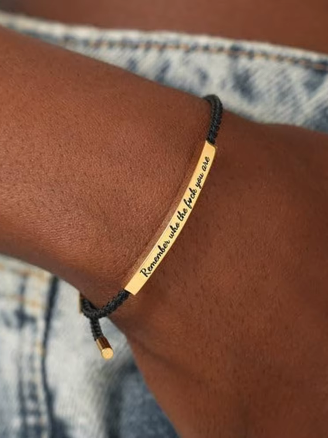 Remember Who The Fuck You Are Bracelet